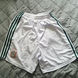 Men's Adidas Mexico Soccer Shorts